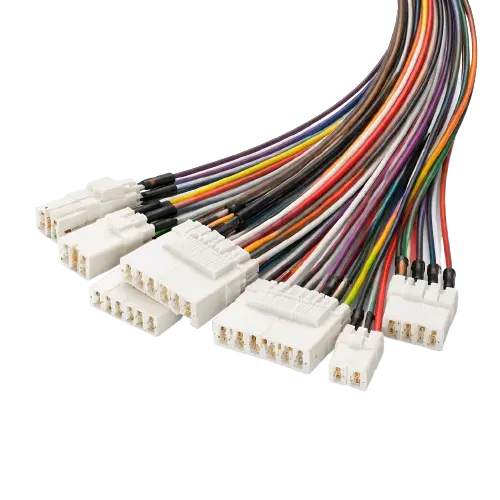 Custom electronic wire harness and IDC terminal cable assemblies provided by Devetop Tech OEM manufacturer.